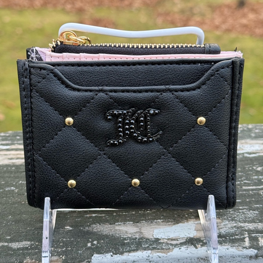 NWOT JUICY COUTURE BIFOLD QUILTED WALLET - Picture 2 of 5